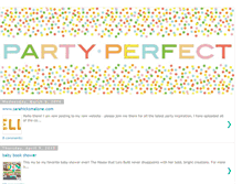 Tablet Screenshot of partyperfectblog.blogspot.com