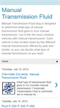 Mobile Screenshot of manualtransmissionoil.blogspot.com