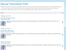 Tablet Screenshot of manualtransmissionoil.blogspot.com