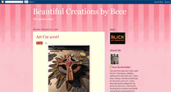 Desktop Screenshot of beautifulcreationsbybece.blogspot.com