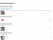 Tablet Screenshot of drommefangeren.blogspot.com