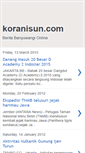 Mobile Screenshot of koranisun.blogspot.com