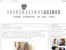 Tablet Screenshot of inspirasjonsguiden.blogspot.com