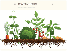 Tablet Screenshot of dovetailfarm.blogspot.com