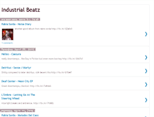 Tablet Screenshot of industrialbeatz.blogspot.com