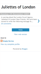 Mobile Screenshot of juliettesoflondon.blogspot.com