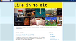 Desktop Screenshot of lifein16bit.blogspot.com
