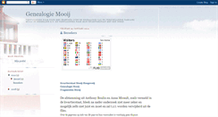 Desktop Screenshot of genealogiemooij.blogspot.com