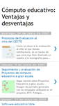 Mobile Screenshot of cmputoeducativoventajasydesventajas.blogspot.com