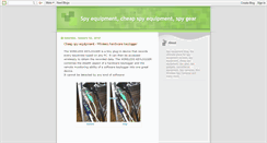 Desktop Screenshot of cheap-spy-equipment.blogspot.com