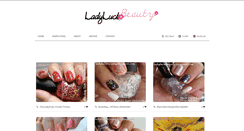 Desktop Screenshot of ladyluckbeauty.blogspot.com