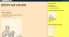 Desktop Screenshot of mitzvahchaps.blogspot.com