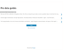 Tablet Screenshot of prodotaguides.blogspot.com