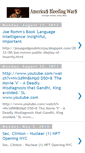 Mobile Screenshot of americasbleedingwars.blogspot.com