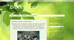 Desktop Screenshot of erdokostolo.blogspot.com