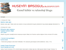 Tablet Screenshot of huseyinbasogul.blogspot.com