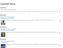 Tablet Screenshot of lakesideviews.blogspot.com