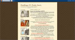 Desktop Screenshot of francistsebags.blogspot.com