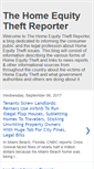 Mobile Screenshot of homeequitytheft.blogspot.com