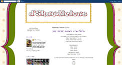 Desktop Screenshot of dshawlicious.blogspot.com