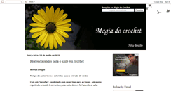 Desktop Screenshot of magiadocrochet.blogspot.com