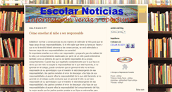 Desktop Screenshot of escolarnoticias.blogspot.com