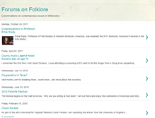 Tablet Screenshot of folkloreforum.blogspot.com