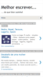 Mobile Screenshot of melhor-escrever.blogspot.com