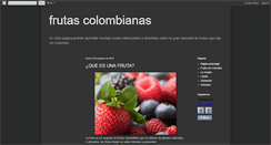 Desktop Screenshot of frutycolombiagp.blogspot.com
