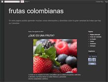 Tablet Screenshot of frutycolombiagp.blogspot.com