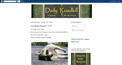Desktop Screenshot of dailyroadkill.blogspot.com