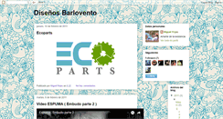 Desktop Screenshot of disenosbarlovento.blogspot.com