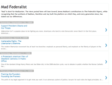 Tablet Screenshot of madfederalist.blogspot.com