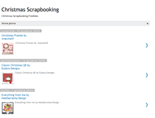 Tablet Screenshot of christmasscrapbooking.blogspot.com