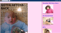 Desktop Screenshot of gottagetchaback.blogspot.com