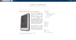 Desktop Screenshot of fancy-gadgets.blogspot.com