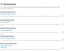 Tablet Screenshot of itdeutschland.blogspot.com