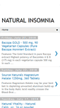 Mobile Screenshot of natural-insomnia.blogspot.com