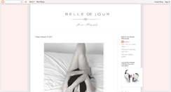 Desktop Screenshot of belledejourboudoir.blogspot.com