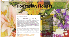 Desktop Screenshot of hoogasianflowers.blogspot.com