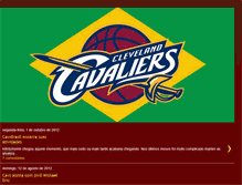 Tablet Screenshot of cavsbrasil.blogspot.com