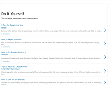 Tablet Screenshot of doityourself101.blogspot.com