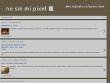 Tablet Screenshot of nosinmipixel.blogspot.com