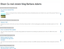 Tablet Screenshot of dixonrealestate.blogspot.com
