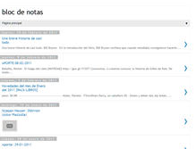 Tablet Screenshot of blocnotas.blogspot.com