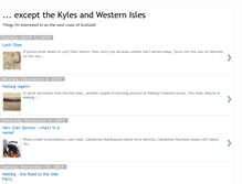 Tablet Screenshot of exceptthekylesandwesternisles.blogspot.com