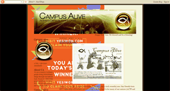 Desktop Screenshot of campusalive.blogspot.com