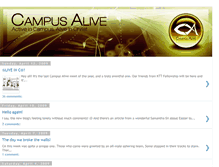 Tablet Screenshot of campusalive.blogspot.com