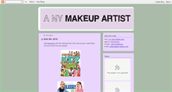 Desktop Screenshot of anymakeupartist.blogspot.com