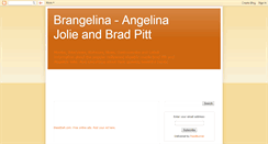 Desktop Screenshot of joliepittbrangelina.blogspot.com